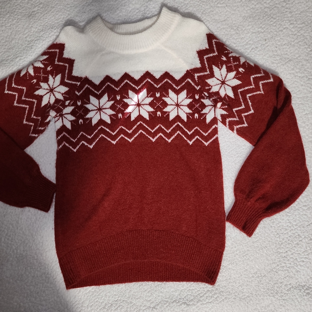 Abercrombie & Fitch Boho , Burnt Orange Colored Sweater. - Picture 3 of 6
